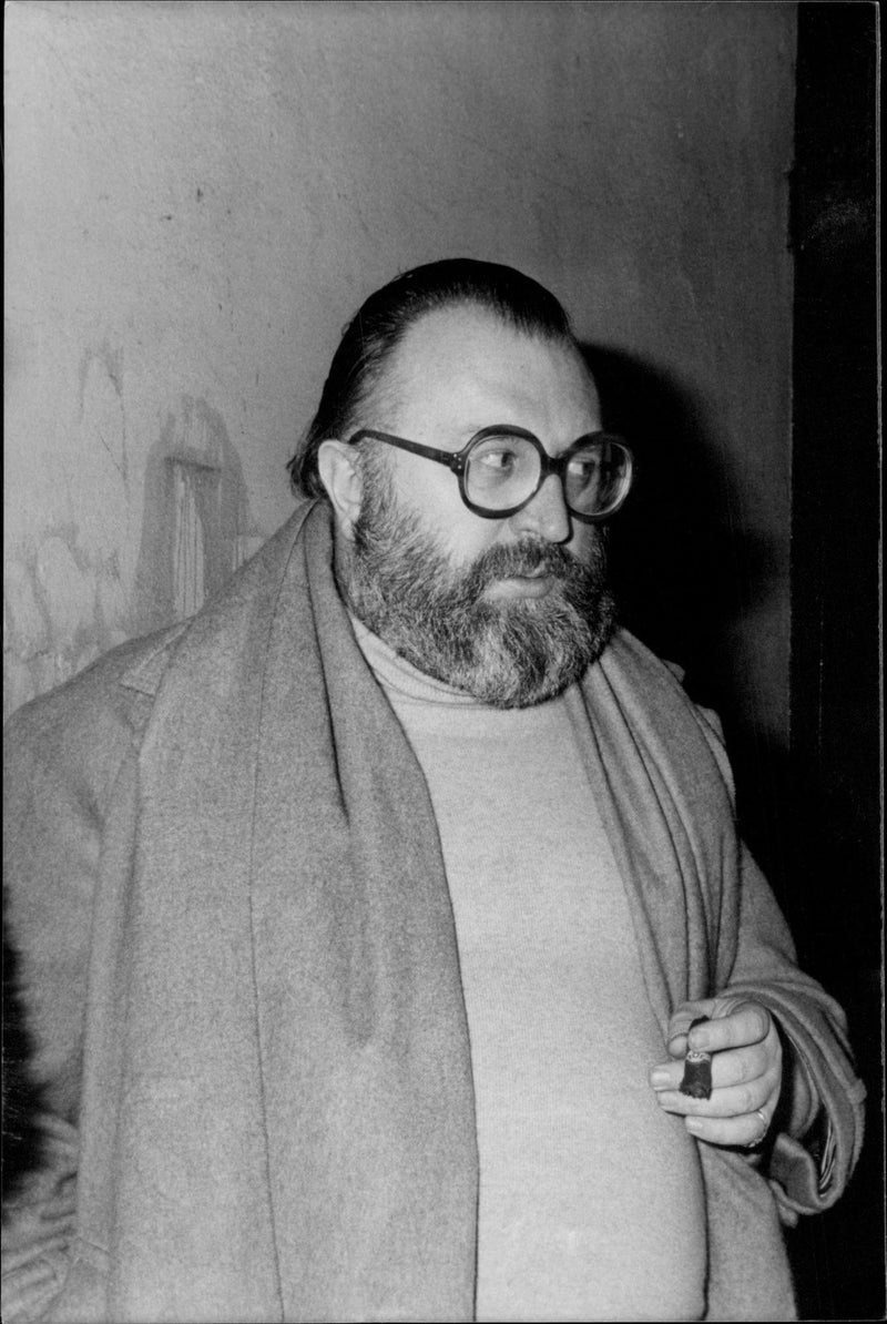 Film director Sergio Leone - Vintage Photograph
