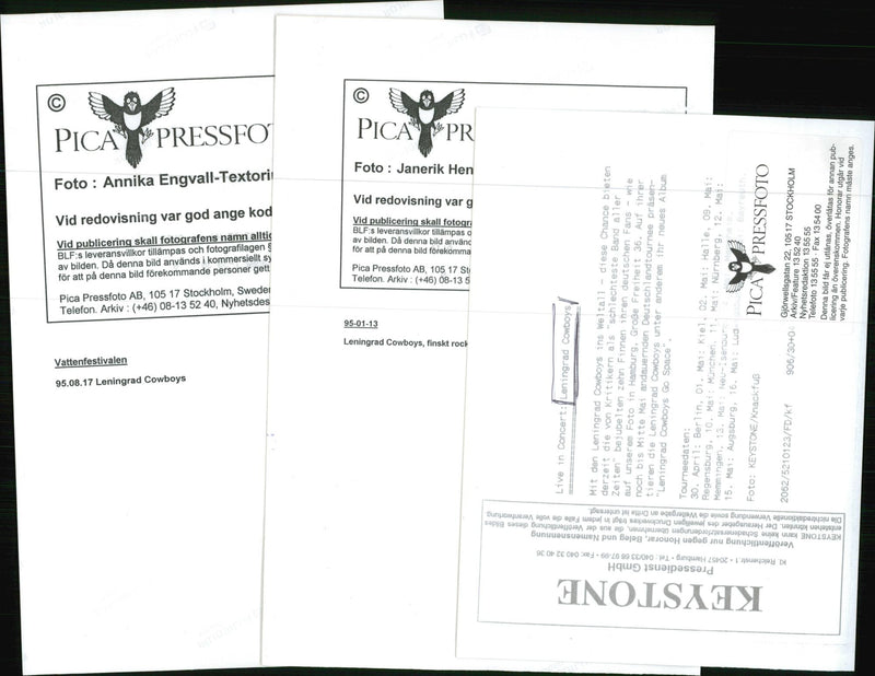 1995 APRESSFO WAS THE IMAGE DELIVERY BLFS CODE THIS BAND KEYSTONE CONCERT - Vintage Photograph