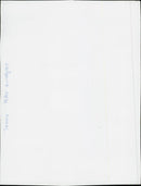 Peter Lundgren in the Volvo Tennis Tournament. Opponents were Yannik Noah. - Vintage Photograph