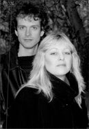 Musician Sally Barker and Martin Ansell - Vintage Photograph