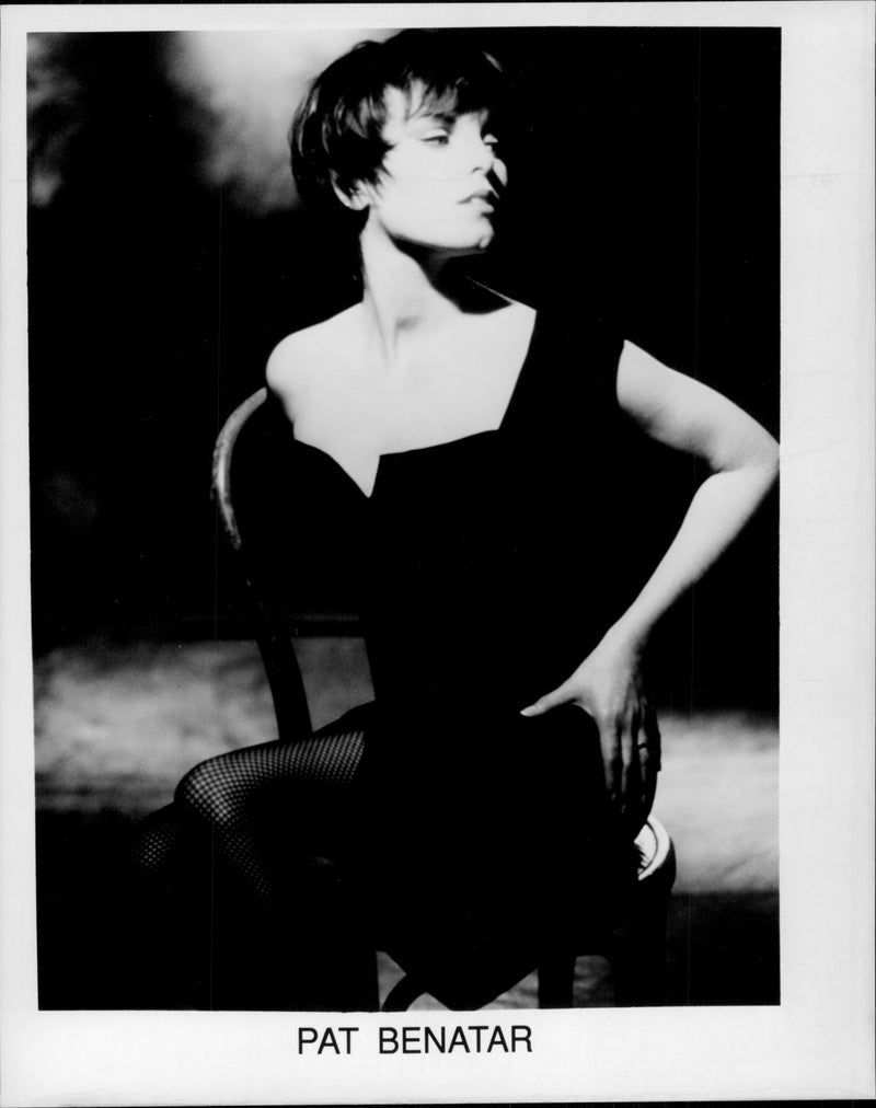 Benatar is an American singer, songwriter - Vintage Photograph