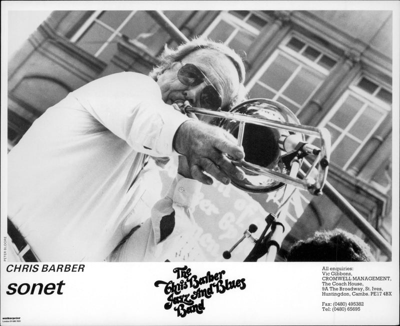 Musician Chris Barber - Vintage Photograph