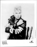 Billy Idol an English musician - Vintage Photograph