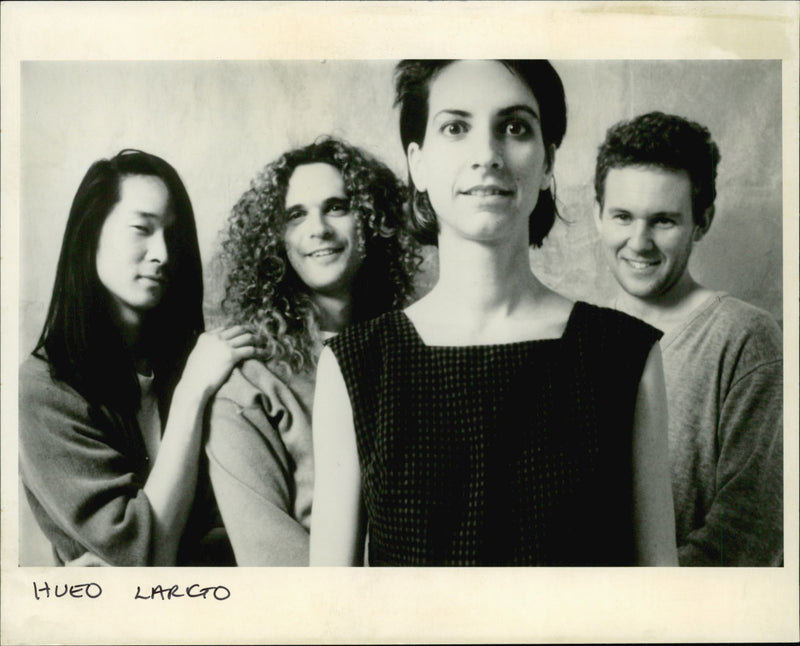 Music bands- Hugo Largo - Vintage Photograph