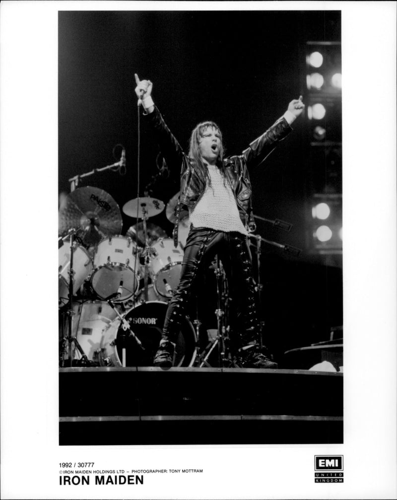 Iron Maiden - Vintage Photograph