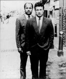 The cast of the film Tank Malling. - Vintage Photograph