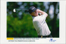 Golf player Joakim Haeggman during the Volvo PGA Championship 1996 - Vintage Photograph