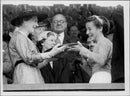 The Duke of Kent handed over the Wimbledon Shield to Maureen Connolly - Vintage Photograph