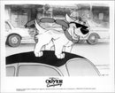 American animated musical comedy-drama film Oliver & Company - Vintage Photograph