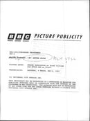 Denzel Washington playing a musical instrument standing with Spike Lee in a scene of 1990's film "Mo' Better Blues" - Vintage Photograph