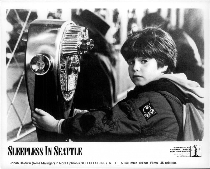 Jonah Baldwin in the movie "Sleepless in Seattle" - Vintage Photograph