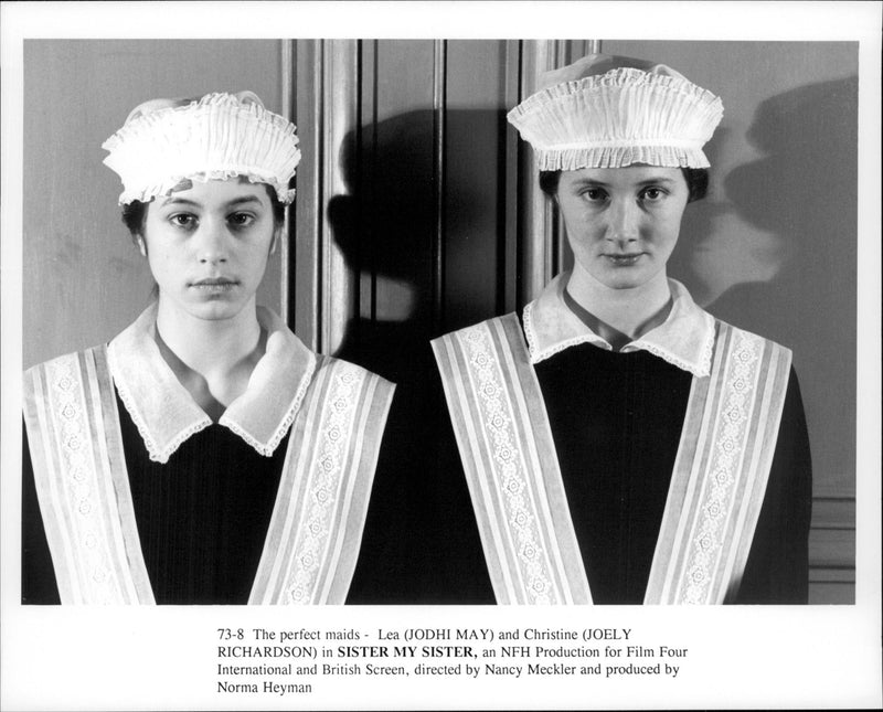 Jodhi May and Joely Richardson in "Sister My Sister". - Vintage Photograph