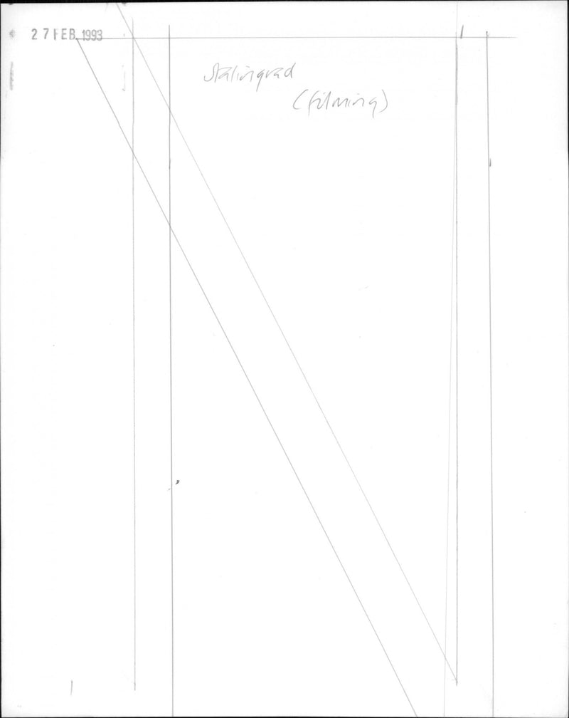 Stalingrad is a 1993 German war drama film - Vintage Photograph