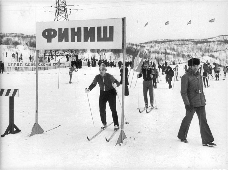 Skier - Vintage Photograph