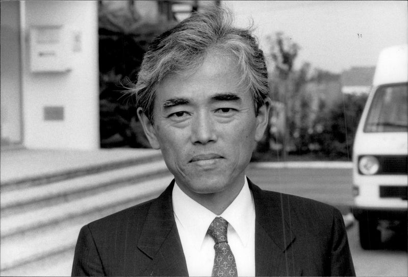 Mazda Europachef Keisaki Iwata. - Vintage Photograph