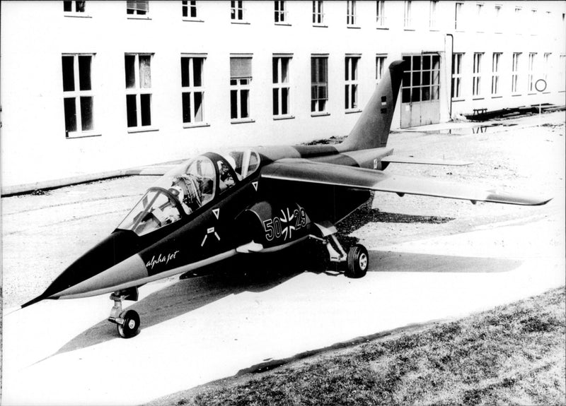 Alpha jet 50 29 - Vintage Photograph
