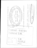 English poet and playwright, Christopher Fry. - Vintage Photograph