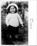 English poet and playwright, Christopher Fry. - Vintage Photograph