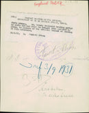 Delegates in concert during the City Council meeting. - 3 September 1931 - Vintage Photograph