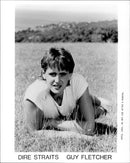 Guy Fletcher from the Dire Straits music group - Vintage Photograph