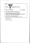 1997 TELEPHONE SWEDEN PICA RESPONSIBLE IMAGE DELIVER FRANCE WRITER - Vintage Photograph