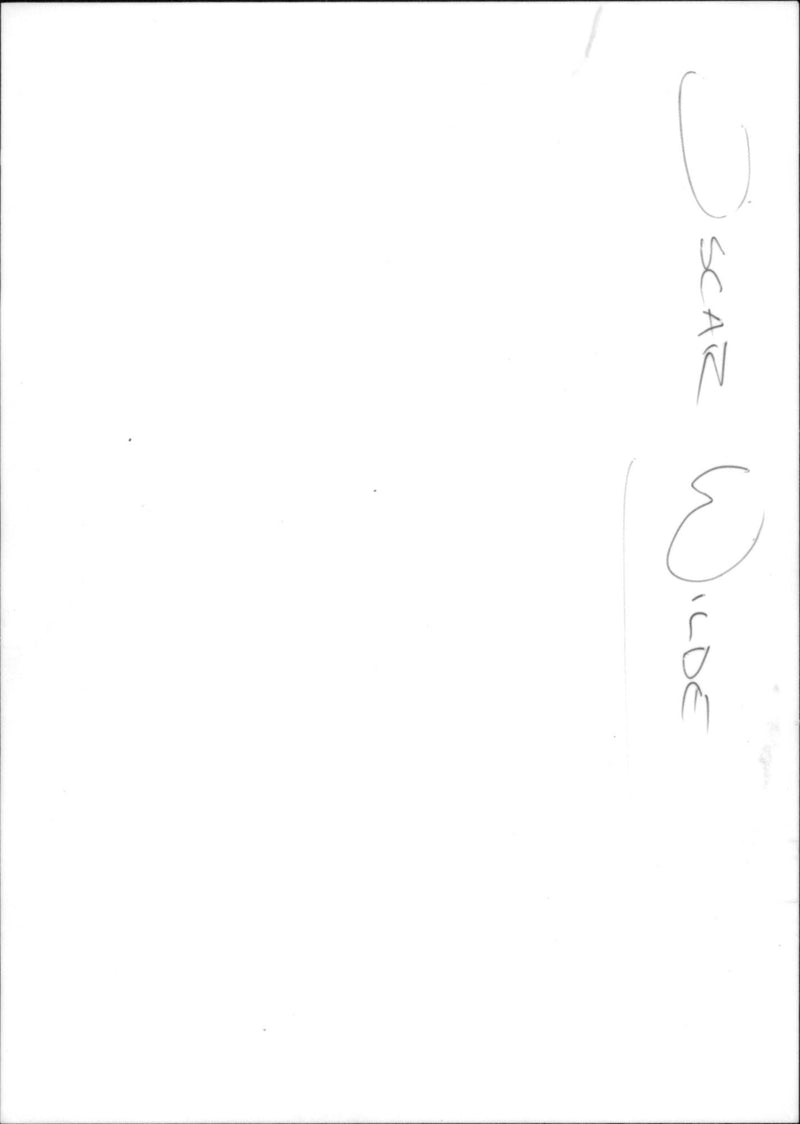 &quot;Oscar Wilde - A Writer&