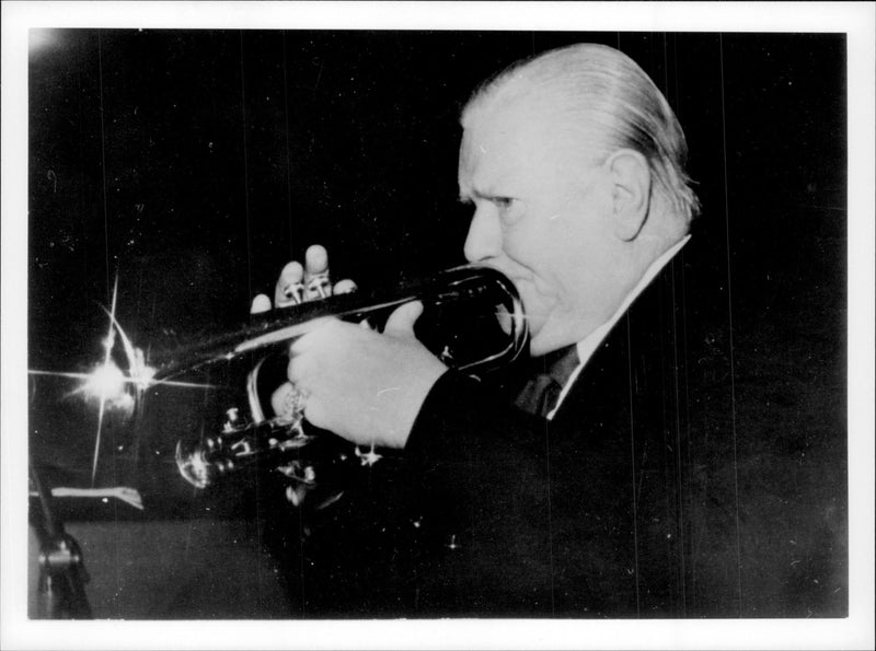 Wild Bill Davison, musician - Vintage Photograph