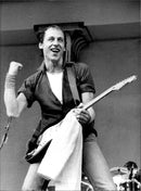 1981 GRONA CONCERT LUND DIEDE STRATEITS KNOPPLER MARK DAIBLAD PETER - Vintage Photograph