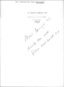 1977 ELECTRIC MUSICAL INDUSTRIES ENGLISH TRITONVAGEN FACK SOLNA MERIT HEMMINGSON - Vintage Photograph