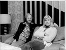 The musicians Bruno Glennmark and Ann Louise Hansson. - Vintage Photograph