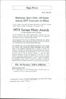 Natalie Imbruglia at MTV Europe Music Awards - Vintage Photograph