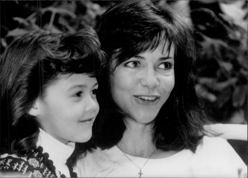 Sally Fields and Sheila Rosenthal as starring in the movie &quot;Not Without My Daughter&quot;. - Vintage Photograph