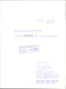 The German politician Hans Filbinger, with part-time CDU. - Vintage Photograph