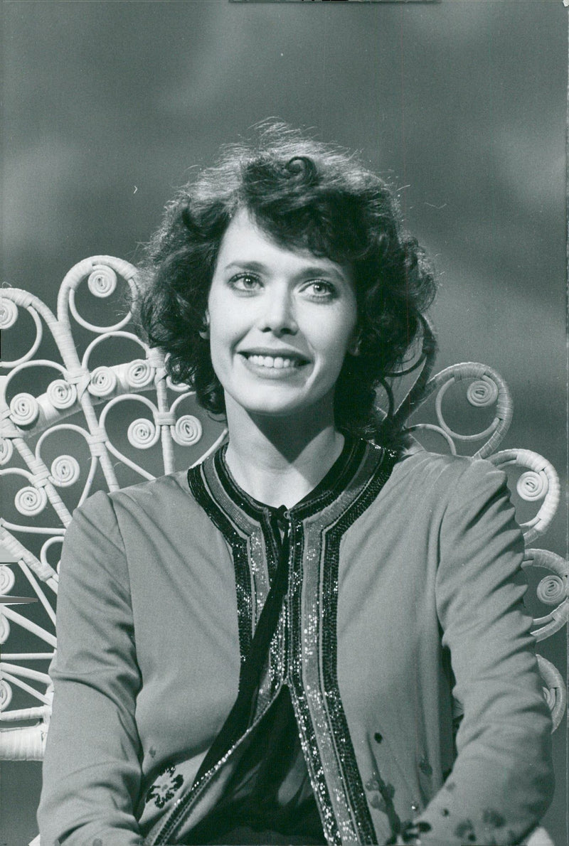 Sylvia Kristel, actress - Vintage Photograph