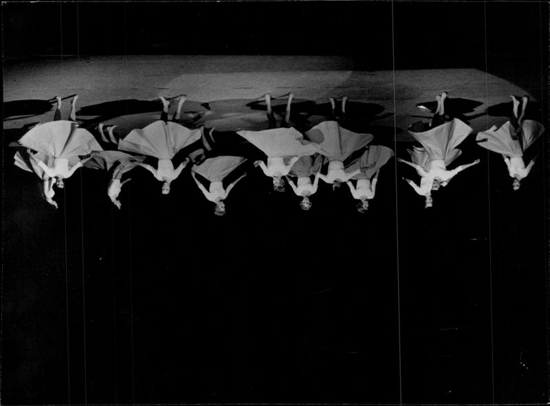 Idla girls at the concert hall. - Vintage Photograph