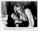 Jennifer Beals and Sting in her roles in the movie &quot;Frankenstein&