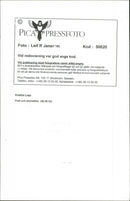 1996 TELEPHONE SWEDEN ESPONSIBLE FOECOMING IMAGE DELI LEIF JANSSON POET - Vintage Photograph