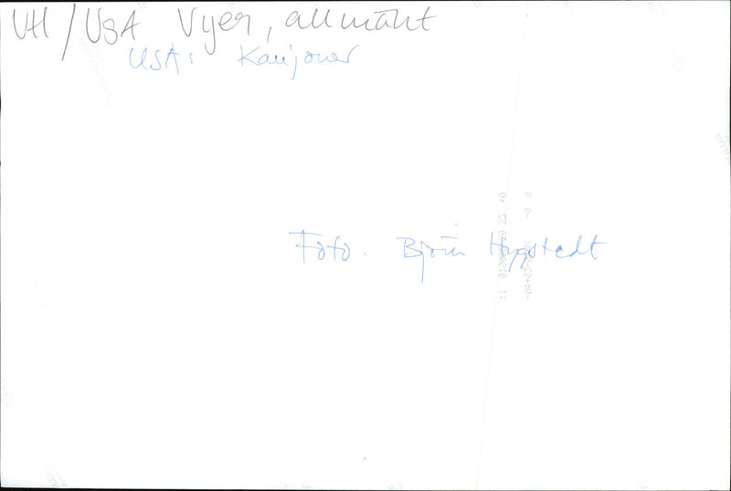 Canyon landscape in the United States - Vintage Photograph