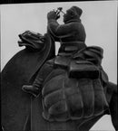 Bild från en av Sven Hedins expeditioner. - Vintage Photograph