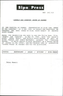 Portrait of actress Patsy Kensit, taken at the Cannes Film Festival. - Vintage Photograph