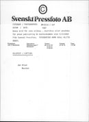 The musician Jan Allan plays the trumpet. - Vintage Photograph