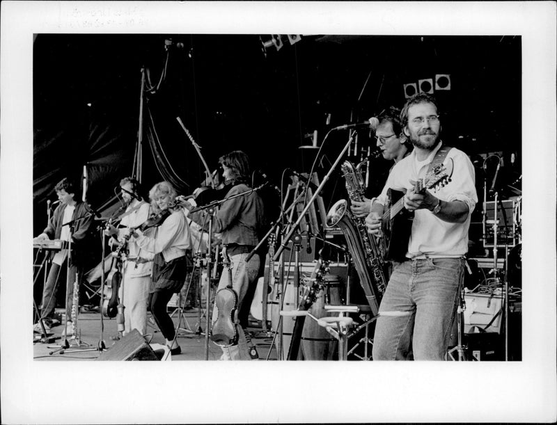 The music group Filarfolket - Vintage Photograph