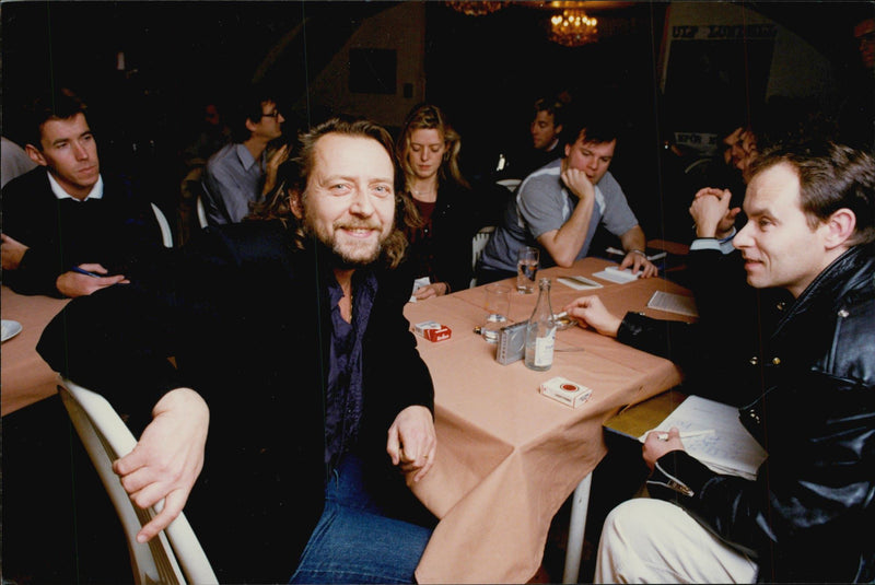 Singer and writer, Ulf Lundell. - Vintage Photograph