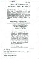 Paula Yates on the beach together with Michael Hutchence. - Vintage Photograph