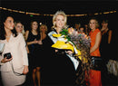 Annika Duckmark wins Miss Sweden. - Vintage Photograph