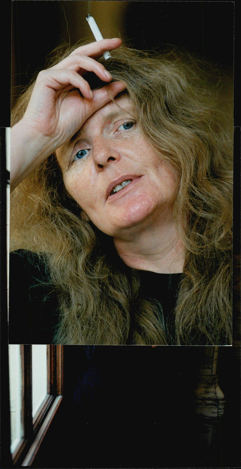 ESPONSIBLE WHEE IMAGE DELIVEY BLFS CODE LEIF JANSSON POET SWEDEN - Vintage Photograph