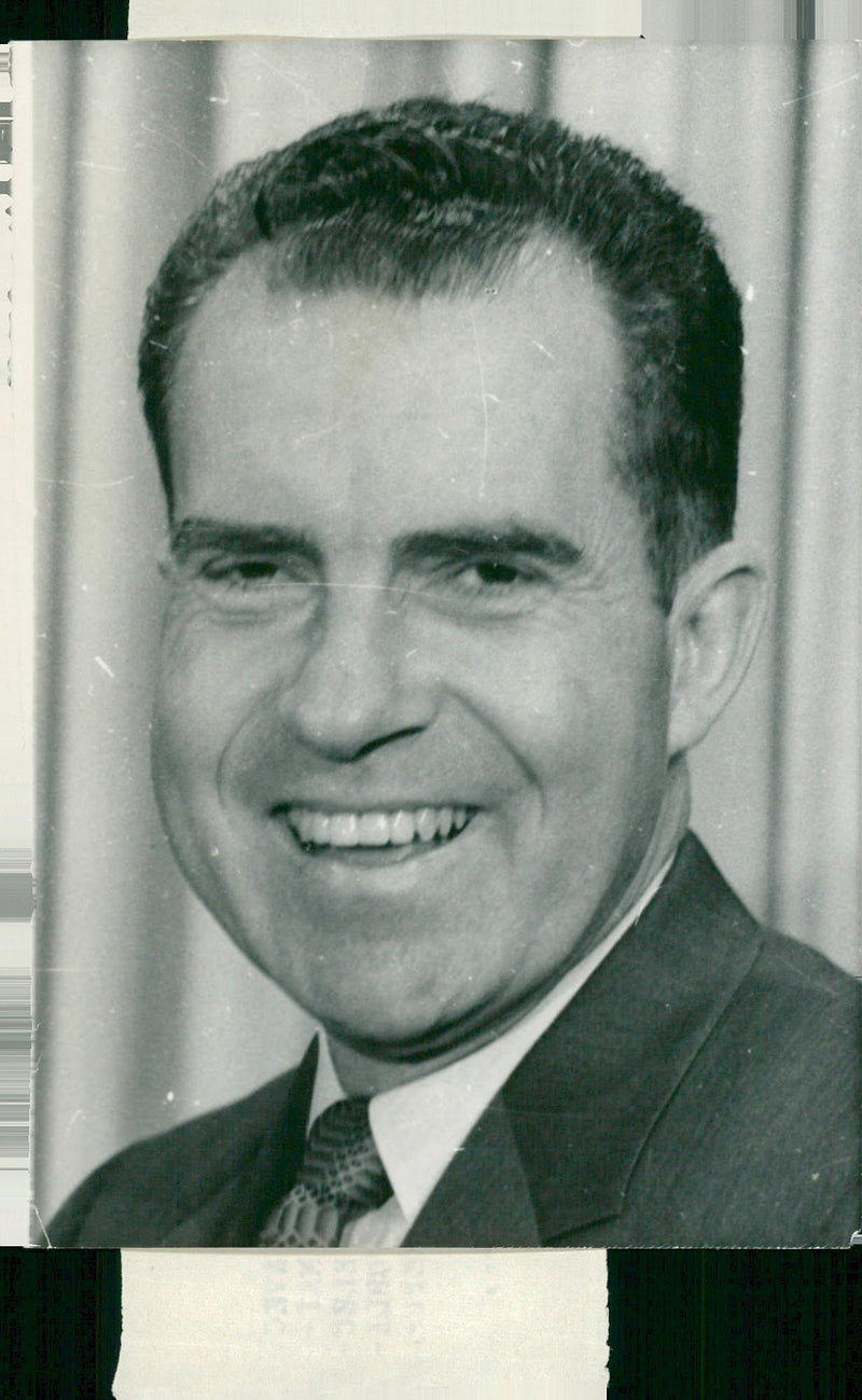 Vice President Richard Nixon - Vintage Photograph