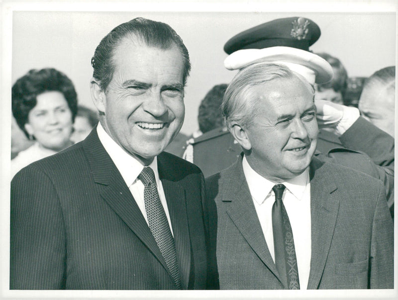 US President Richard Nixon and Britain&