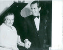 Israeli Prime Minister Golda Meir together with US President Richard Nixon - Vintage Photograph