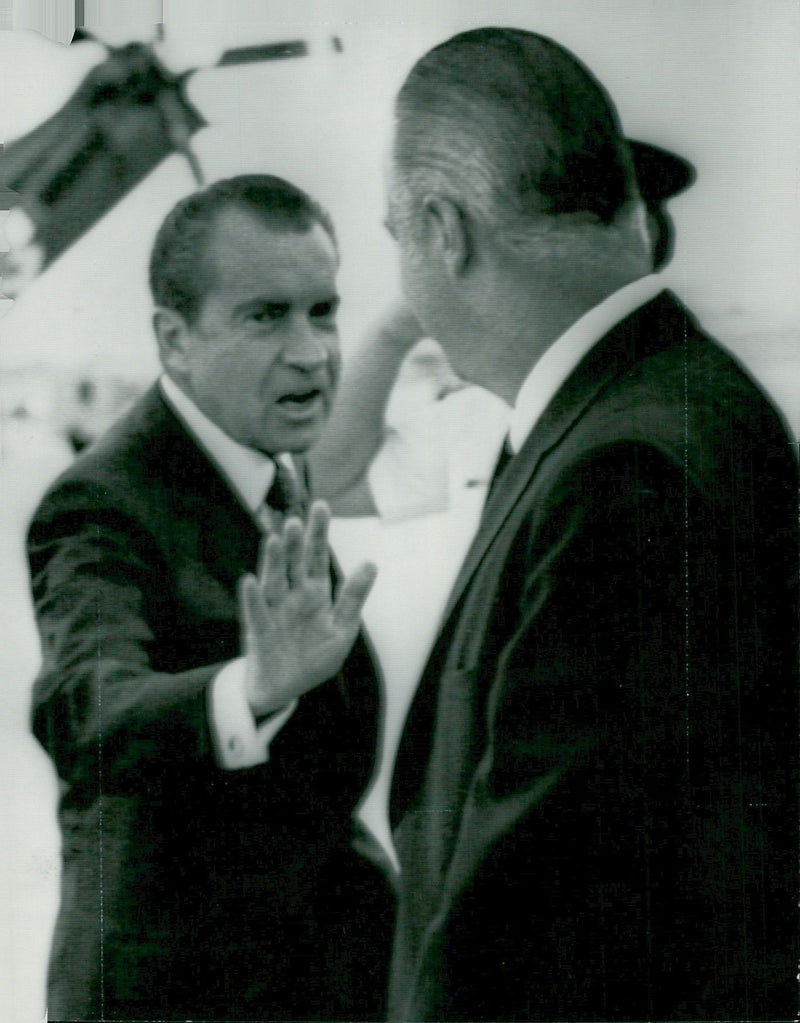 US President Richard Nixon - Vintage Photograph